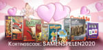 Valentijnskorting van 14% op spellen voor 2 bij 999 Games