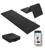 Colchoneta plegable yoga 180cmx60cmx5cm con plan de entrenamiento po solo 32,99€