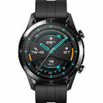 Huawei Watch GT 2- Zwart - Fluoroelastomer band met een Amazon €5 voucher