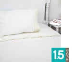 Sábana 1.5 plazas Santorini blanco por $8.590