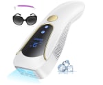 Depiladora Laser IPL con Función de Enfriamiento 3 en 1 Depiladora Luz Pulsada con Funcional HR/RA/SC 9 Nivel de Energía/Max 19.35J por solo 55,22€