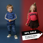 50% korting op de leukste Beebielove kinderkleding