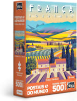 Quebra-Cabeça: França - Bordeaux com 500 peças da Toyster Brinquedos - R$ 19,90