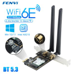 Adaptador WiFi da Fenvi, modelo 6E 5374Mbps - R$ 102,02
