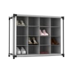 Organizador de Zapatos con 4 Baldas y 16 Compartimentos por 13,99€
