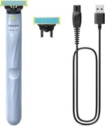 Philips OneBlade First Shave , 2 Cuchillas, Cargador USB-A sin adaptador de pared, QP1324/30 por 31,12€