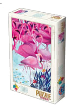 Puzzle de 1000 piezas Andrea Kurti – Tropical: Flamencos por 7,88€