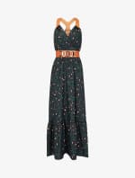 Robe à bretelles style sangles en simili - Vert pour 28,53 € chez Stand-prive