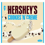 Acquire Hershey's cookies and crème ice cream sticks for £1.25 at Iceland