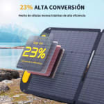 VTOMAN VS220 PRO 220W kit panel solar recargable con adaptadores por 188,69€