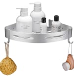 Estanteria rinconera sin taladros, en dos colores