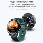 Kospet Probe 1.3 inch scherm Bluetooth Sports Smart horloge IP68 Waterdicht voor €25,97