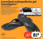 Lucovitaal orthopedische gel teenslippers voor €8,99