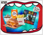 KFC Menú Chiquillo por 3,99€