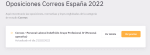5% de descuento en oposición a Correos en OpositaTest