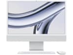 Apple iMac 2023 24" M3 8 Core, 10‑core GPU, 8GB ram, 256GB SSD, Qwerty, Zilver voor €1.399 bij Amac