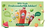 Spa fruit - 1 grote fles (1,25L) of 1 klein flesje (40cl) gratis na cashback