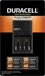 Duracell Cargador de Batería Ion Speed 1000 para AA y AAA por $476.36 en Amazon