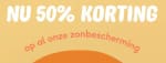 50% korting op alle zonbescherming bij Naif
