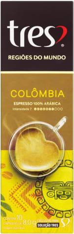 Café Espresso TRES com 5 uni - R$ 54,97