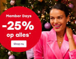 25% korting op alles online bij Lucardi
