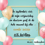 Ontvang 15% korting op combi sessie