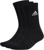 Adidas Unisex Cushioned Crew Socks 3 Pairs - £6