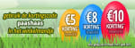 Tot 10 euro extra korting bij Westfalia