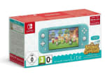 Console Nintendo Switch Lite Turquoise + Animal Crossing : New Horizon + 3 mois d’abonnement Nintendo Switch Online à 225,04€