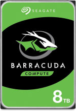 Seagate BarraCuda 8TB, Disco Duro Interno, HDD, 3.5 Pulgadas, SATA 6 GB/s, 5400 RPM por 135,20€