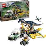 LEGO Jurassic World Dinosaurusmissies Allosaurus transporttruck (76966) voor €57,89 bij Amazon DE