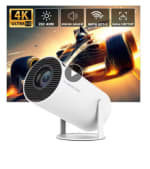 Projecteur Magcubique pour Home Cinéma en Plein Air, HY300 Pro, 4K, Android 11 à 35,19€