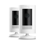 2 Cámaras de vigilancia Ring Wifi HD bidireccional con batería por solo 79,99€