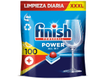 Pack 100 Pastillas Finish Powerball Power All in 1 para lavavajillas Limón por 21,74€