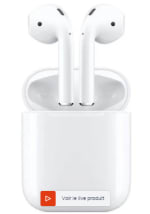 APPLE AirPods 2 avec boitier de charge filaire Blanc à 115€