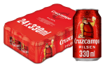 Cruzcampo Cerveza Caja de 24 Latas x 330 ml a solo 8,17€