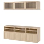 Ikea BESTÅ Mueble TV puertas vidrio por 390€