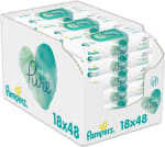 Pampers Aqua Pure Billendoekjes - 864 stuks