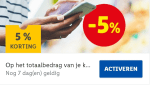 5% korting met de Lidl Plus App (België)