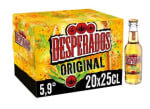 Pack de 20 bières Desperados Original à 17,25€