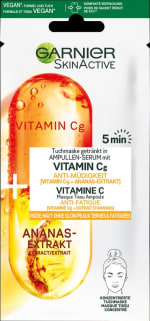 20x Garnier SkinActive Ampul Tissue Sheet Masker voor €27,69 bij Bol