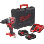 Perceuse à percussion compacte sans fil Milwaukee M18 à 149€