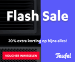 20 % extra korting bij Teufel Audio