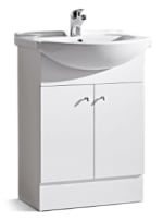 Mueble vanitorio Vessanti Alba blanco de 55 cm por $69.990
