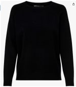 Only ONLLESLY zwarte trui voor €9,89 bij Amazon