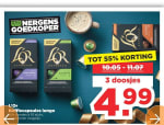 L'or koffiecups 3 voor 4,99 bij PLUS
