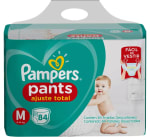 Fralda da Pampers, tamanho M Pants de 80 Unid - R$ 131