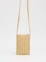 Bolso smartphone rafia por 6,29€