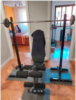 Equipamiento musculación por 500€ en Valladolid