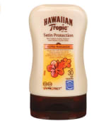 Filtro solar Hawaiian Tropic Satin por 2,46€ en Amazon